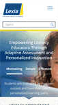 Mobile Screenshot of lexialearning.com